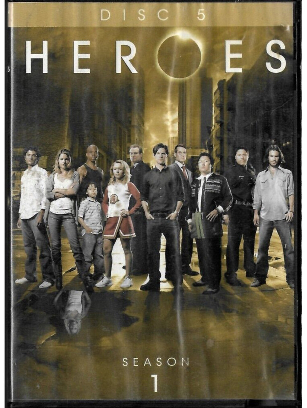 Heroes - Season 1 (DVD, 2007) Disc 5 Only. No Case. No Artwork. Missing Discs